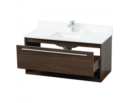 Elegant Bathroom Vanity - Walnut (VF43540MWT-BS)