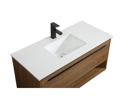 Elegant Bathroom Vanity - Walnut Brown (VF43540WB)