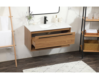 Elegant Bathroom Vanity - Walnut Brown (VF43540WB)