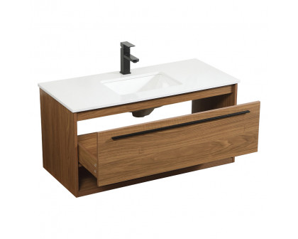 Elegant Bathroom Vanity - Walnut Brown (VF43540WB)