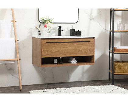 Elegant Bathroom Vanity - Walnut Brown (VF43540WB-BS)