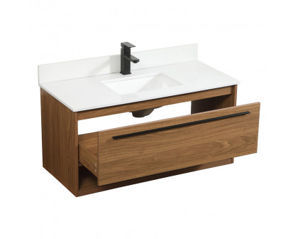 Elegant Bathroom Vanity - Walnut Brown (VF43540WB-BS)