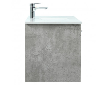 Elegant Bathroom Vanity - Concrete Gray (VF43548MCG)