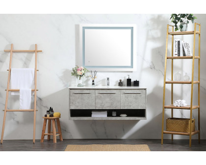 Elegant Bathroom Vanity - Concrete Gray (VF43548MCG)