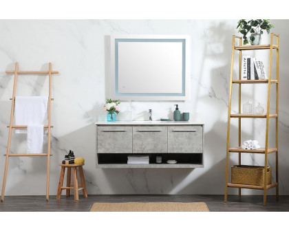 Elegant Bathroom Vanity - Concrete Gray (VF43548MCG-BS)