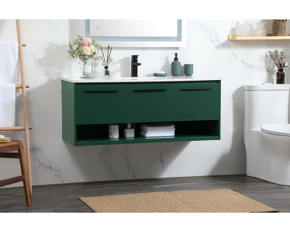 Elegant Bathroom Vanity - Green (VF43548MGN)