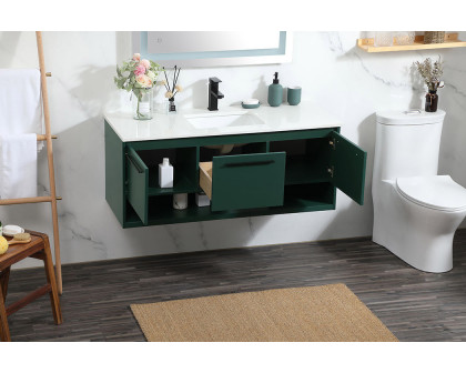 Elegant Bathroom Vanity - Green (VF43548MGN)