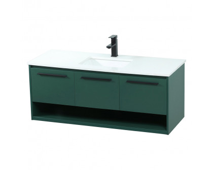 Elegant Bathroom Vanity - Green (VF43548MGN)