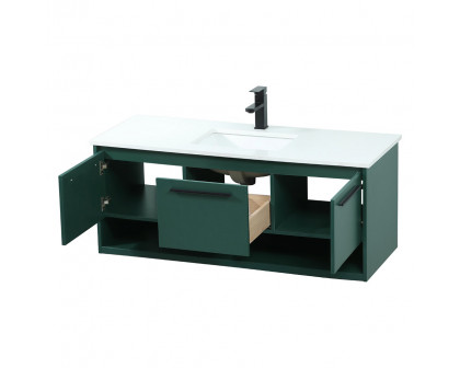 Elegant Bathroom Vanity - Green (VF43548MGN)