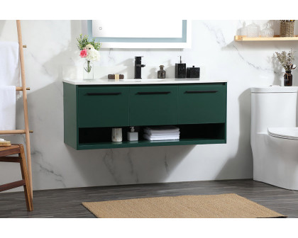 Elegant Bathroom Vanity - Green (VF43548MGN-BS)