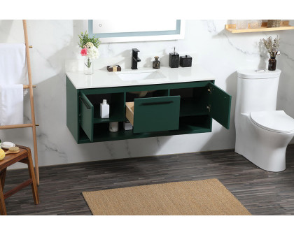 Elegant Bathroom Vanity - Green (VF43548MGN-BS)