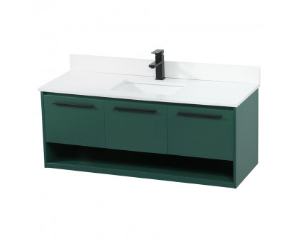 Elegant Bathroom Vanity - Green (VF43548MGN-BS)