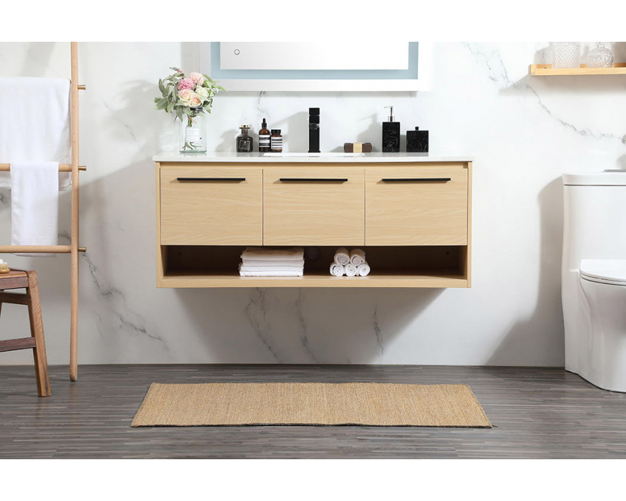 Elegant Bathroom Vanity - Maple (VF43548MMP)