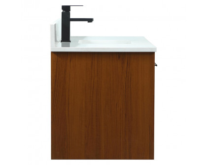 Elegant Bathroom Vanity - Teak (VF43548MTK-BS)