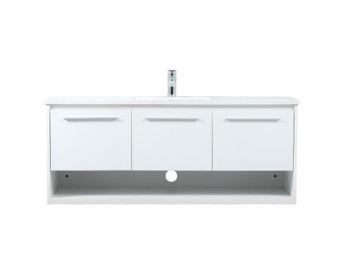 Elegant Bathroom Vanity - White (VF43548MWH)