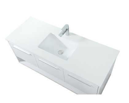 Elegant Bathroom Vanity - White (VF43548MWH)