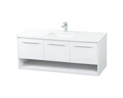 Elegant Bathroom Vanity - White (VF43548MWH)