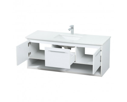 Elegant Bathroom Vanity - White (VF43548MWH)