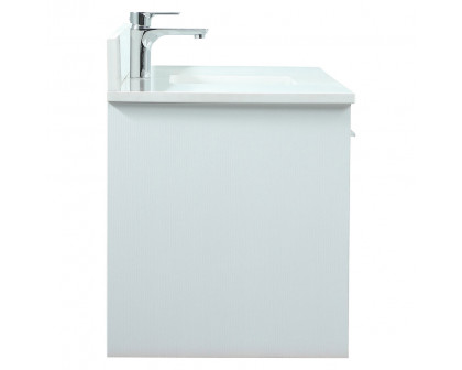 Elegant Bathroom Vanity - White (VF43548MWH-BS)