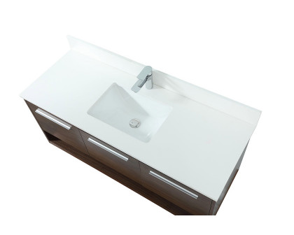 Elegant Bathroom Vanity - Walnut (VF43548MWT-BS)