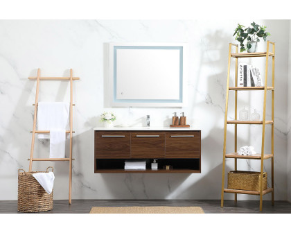 Elegant Bathroom Vanity - Walnut (VF43548MWT-BS)