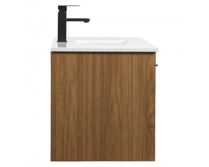 Elegant Bathroom Vanity - Walnut Brown (VF43548WB)