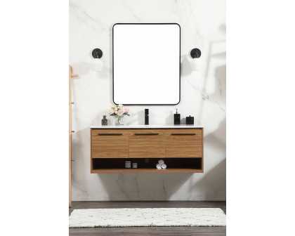 Elegant Bathroom Vanity - Walnut Brown (VF43548WB)