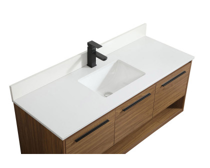 Elegant Bathroom Vanity - Walnut Brown (VF43548WB-BS)