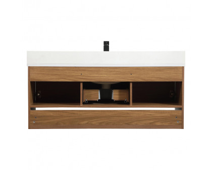 Elegant Bathroom Vanity - Walnut Brown (VF43548WB-BS)