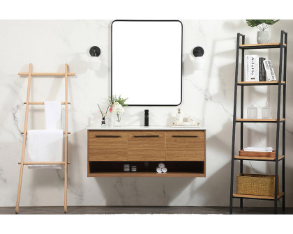 Elegant Bathroom Vanity - Walnut Brown (VF43548WB-BS)