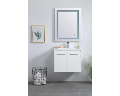 Elegant Bathroom Vanity - White, L 24" (VF44024WH)