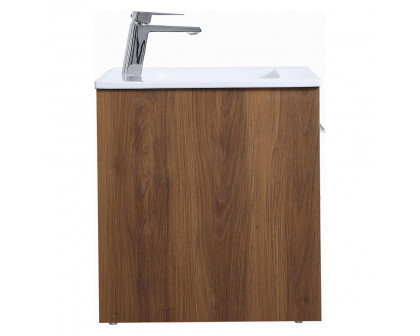 Elegant Bathroom Vanity - Walnut Brown, L 30" (VF44030WB)