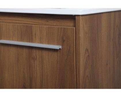 Elegant Bathroom Vanity - Walnut Brown, L 30" (VF44030WB)