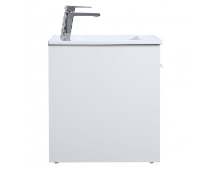 Elegant Bathroom Vanity - White, L 30" (VF44030WH)