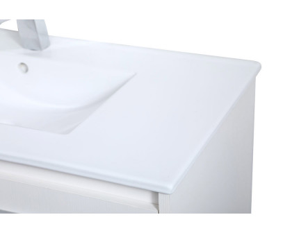 Elegant Bathroom Vanity - White, L 36" (VF44036WH)