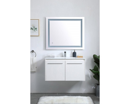 Elegant Bathroom Vanity - White, L 36" (VF44036WH)