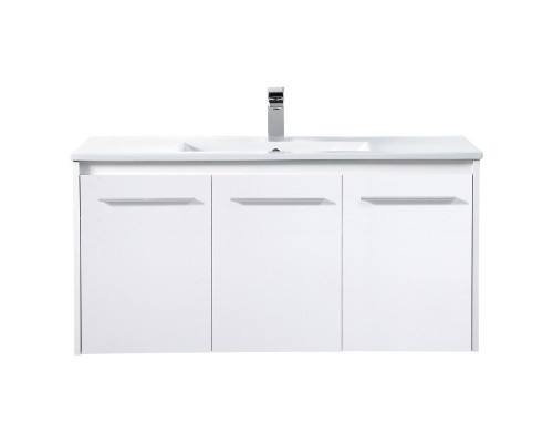 Elegant Bathroom Vanity - White, L 40" (VF44040WH)