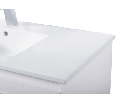 Elegant Bathroom Vanity - White, L 40" (VF44040WH)