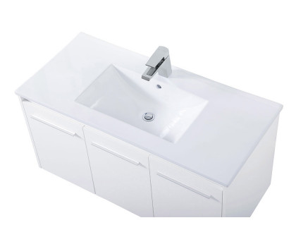 Elegant Bathroom Vanity - White, L 40" (VF44040WH)