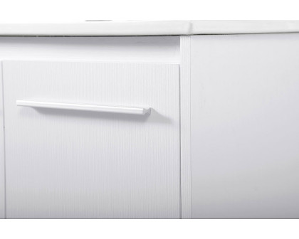 Elegant Bathroom Vanity - White, L 40" (VF44040WH)