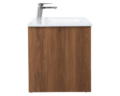 Elegant Bathroom Vanity - Walnut Brown, L 48" (VF44048WB)