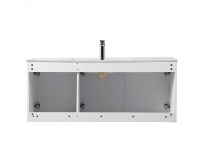 Elegant Bathroom Vanity - White, L 48" (VF44048WH)