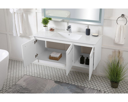 Elegant Bathroom Vanity - White, L 48" (VF44048WH)