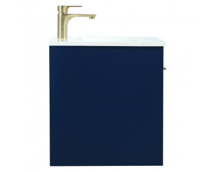 Elegant Bathroom Vanity - Blue (VF44524MBL)