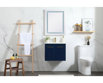 Elegant Bathroom Vanity - Blue (VF44524MBL)