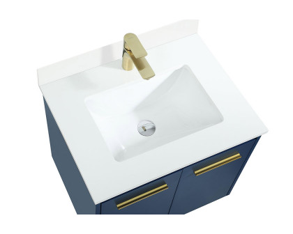 Elegant Bathroom Vanity - Blue (VF44524MBL-BS)