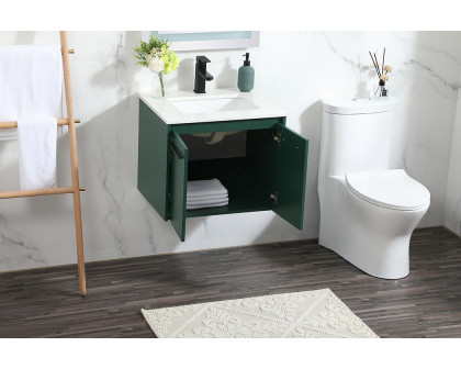 Elegant Bathroom Vanity - Green (VF44524MGN)