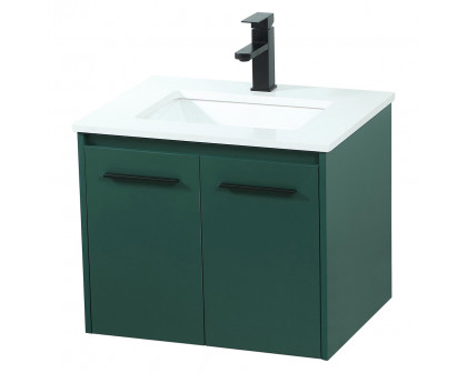 Elegant Bathroom Vanity - Green (VF44524MGN)