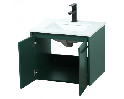 Elegant Bathroom Vanity - Green (VF44524MGN)