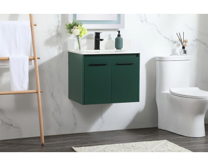 Elegant Bathroom Vanity - Green (VF44524MGN-BS)